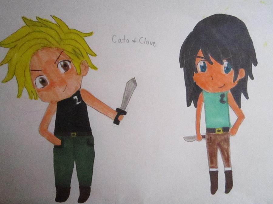 Cato and Clove by ToriaDoria on DeviantArt