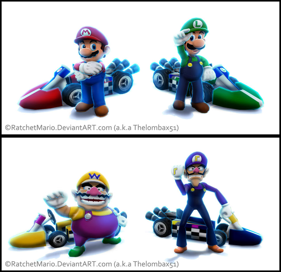 Mario Kart Wii Texture Hack Characters Download