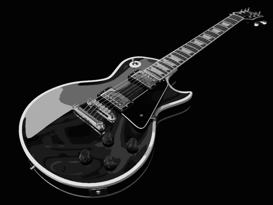 Gibson Les Paul Guitar Art