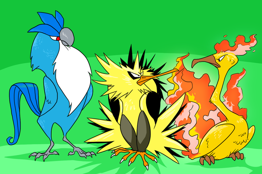 Pokemon The Three Legendary Birds Movie