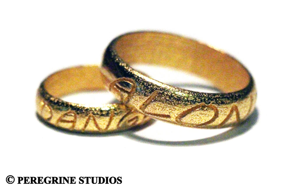 It's Dangerous To Go Alone - Valentine's Rings by PeregrineStudios ...