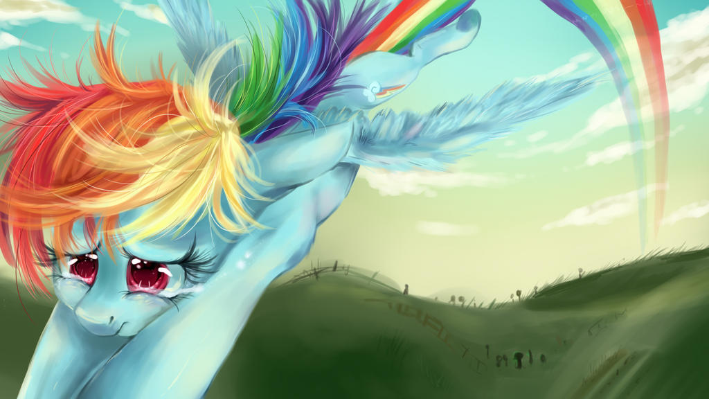 rainbow_dash_thinks_of_her_friends__by_d