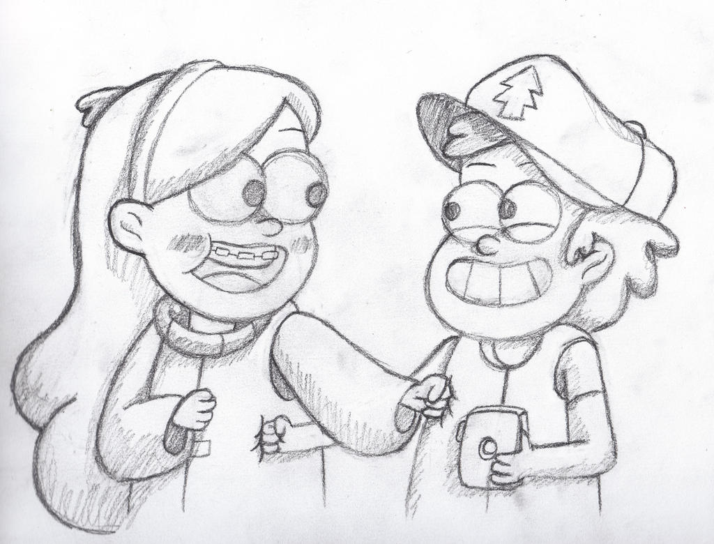 mabel and dipper coloring pages - photo #48