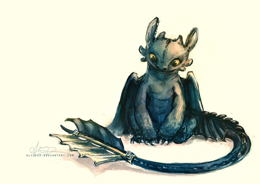 Toothless by alicexz