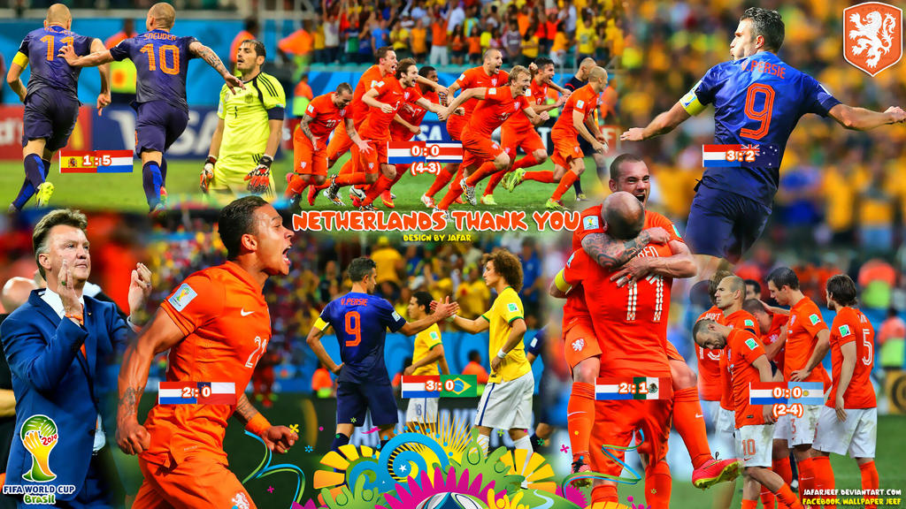 Netherlands World Cup 2014 Wallpaper by jafarjeef