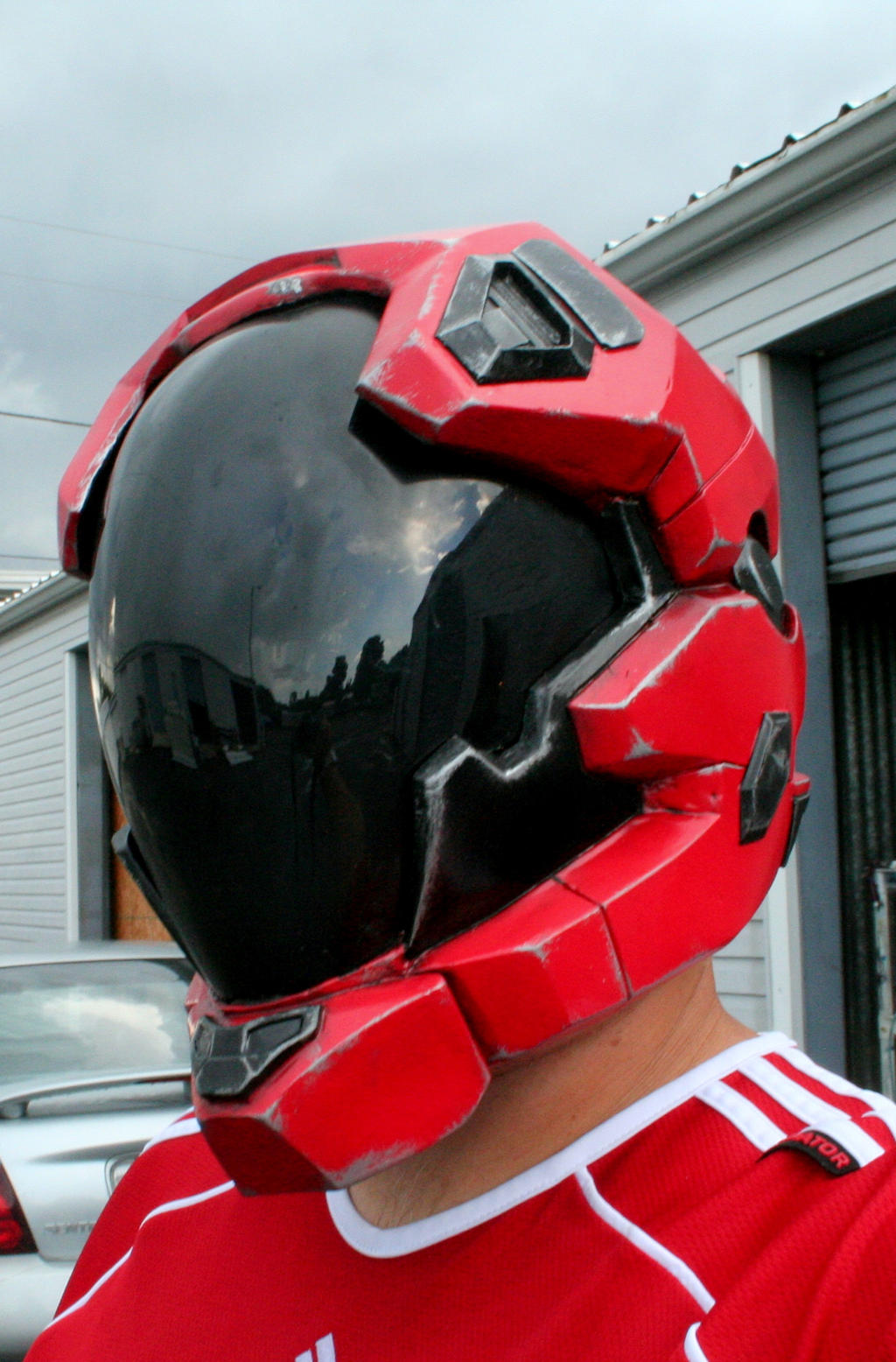 Custom Halo Reach Pilot Helmet by JohnsonArms on DeviantArt