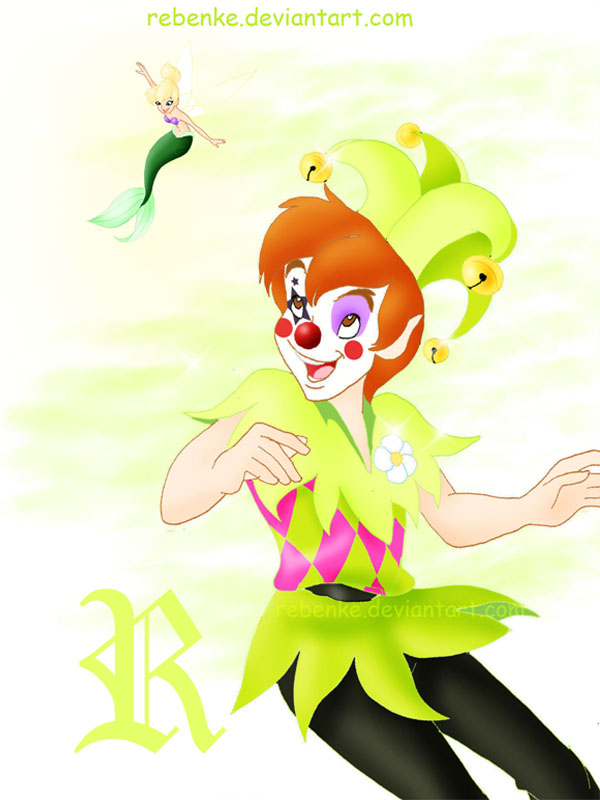 Tinkerbell_and_Peter_Carnival_by_rebenke