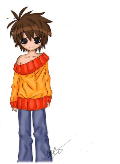 Cute Anime Boy by ~sowers123 on deviantART