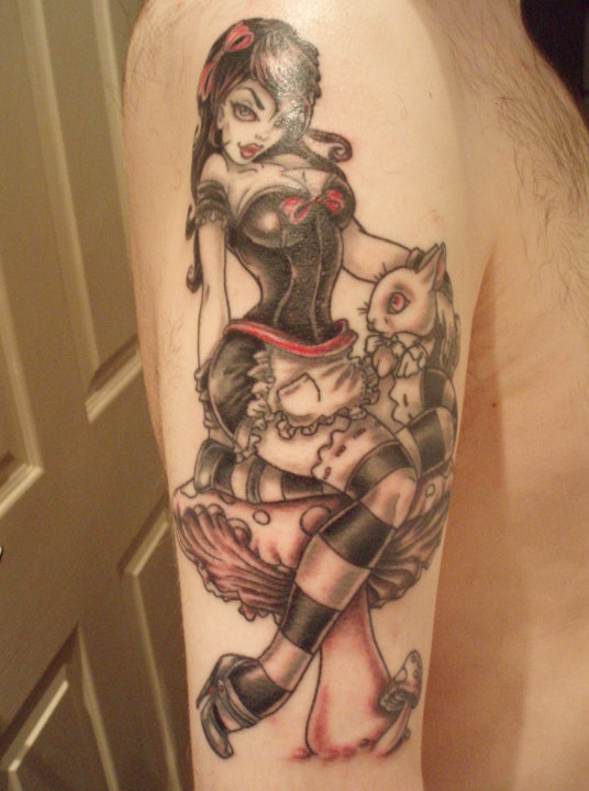 Alice In Wonderland tattoo by calladineapel on deviantART