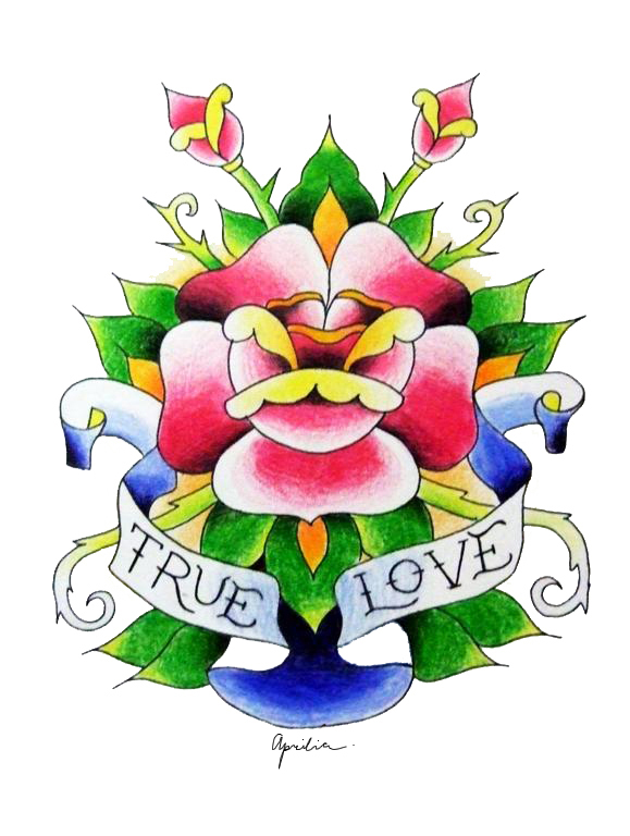 All About True Love | Flower Tattoo