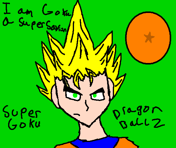 I Am Goku, A Super Saiyan by