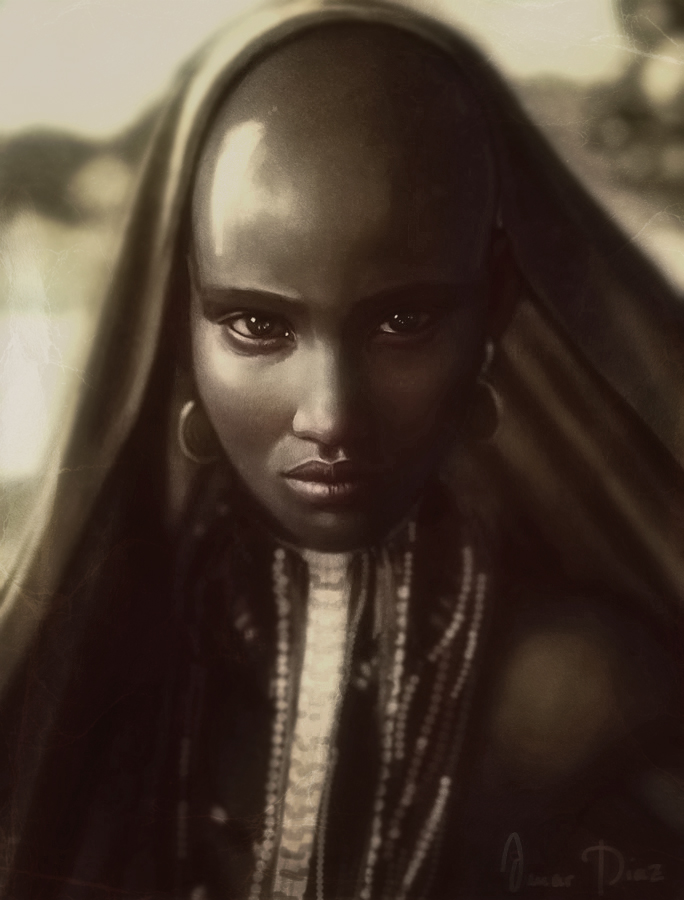 Beautiful Ethiopian Woman 