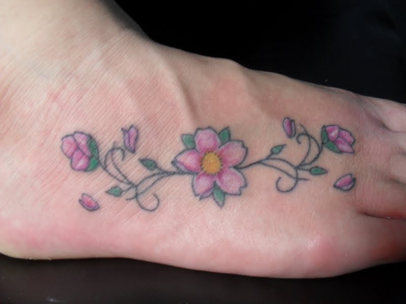 foot tattoos