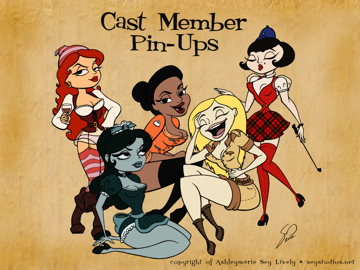 Cast Member PinUps Wallpaper