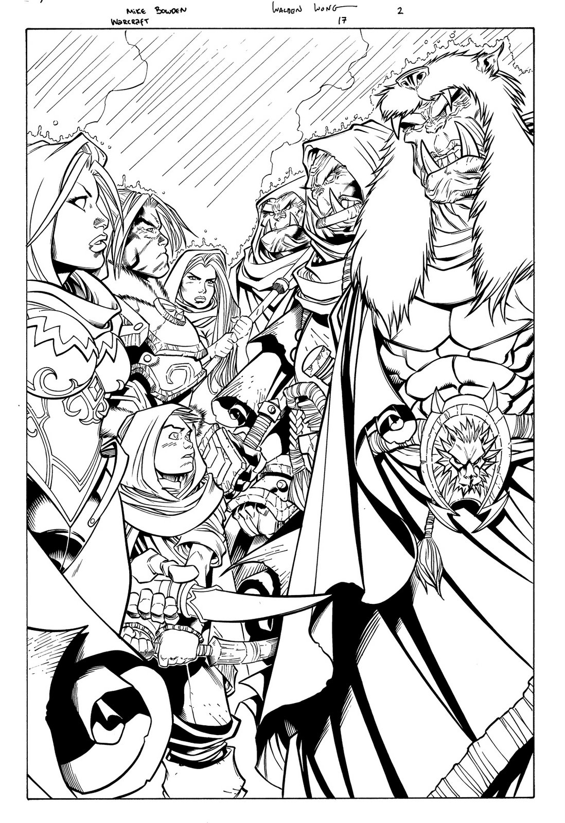 warcraft coloring pages - photo #36