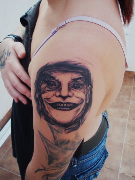 joker tattoo 2 by tattooastur on deviantART