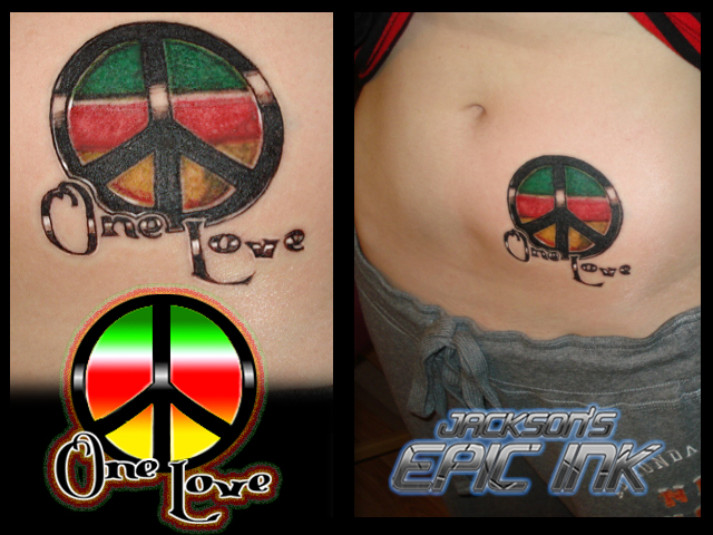 One Love Tattoo by ~Squamate on deviantART