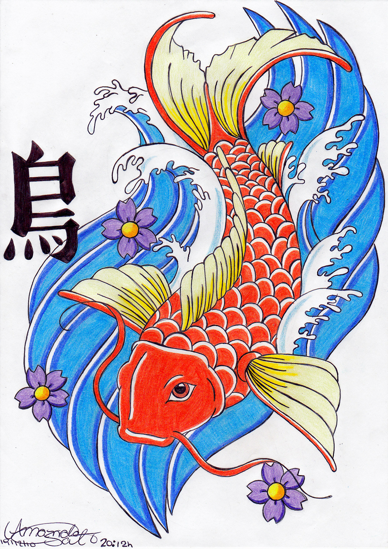 Koi: japanese fish by Amanda18Sato on DeviantArt