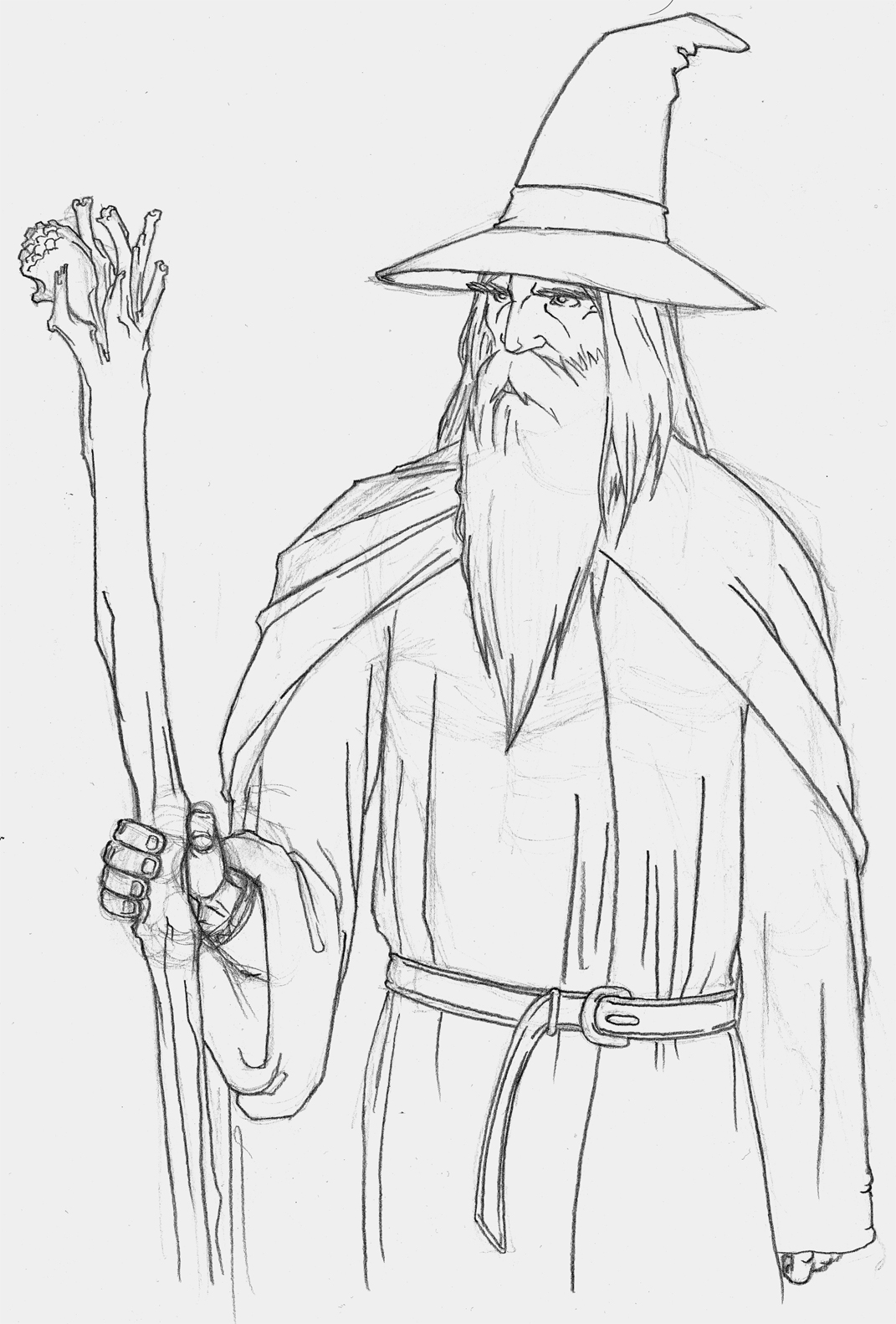 gandalf coloring pages - photo #28