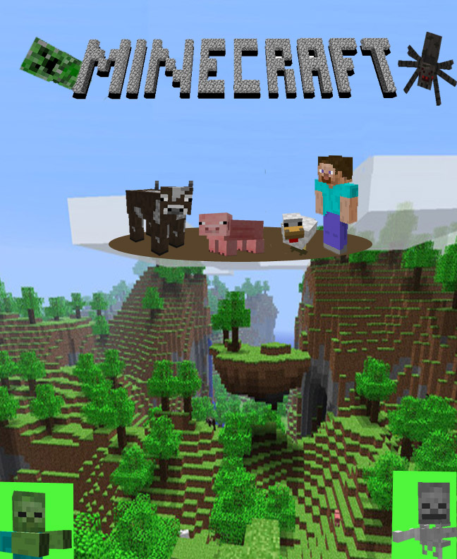 Minecraft poster by 9volt300 on DeviantArt