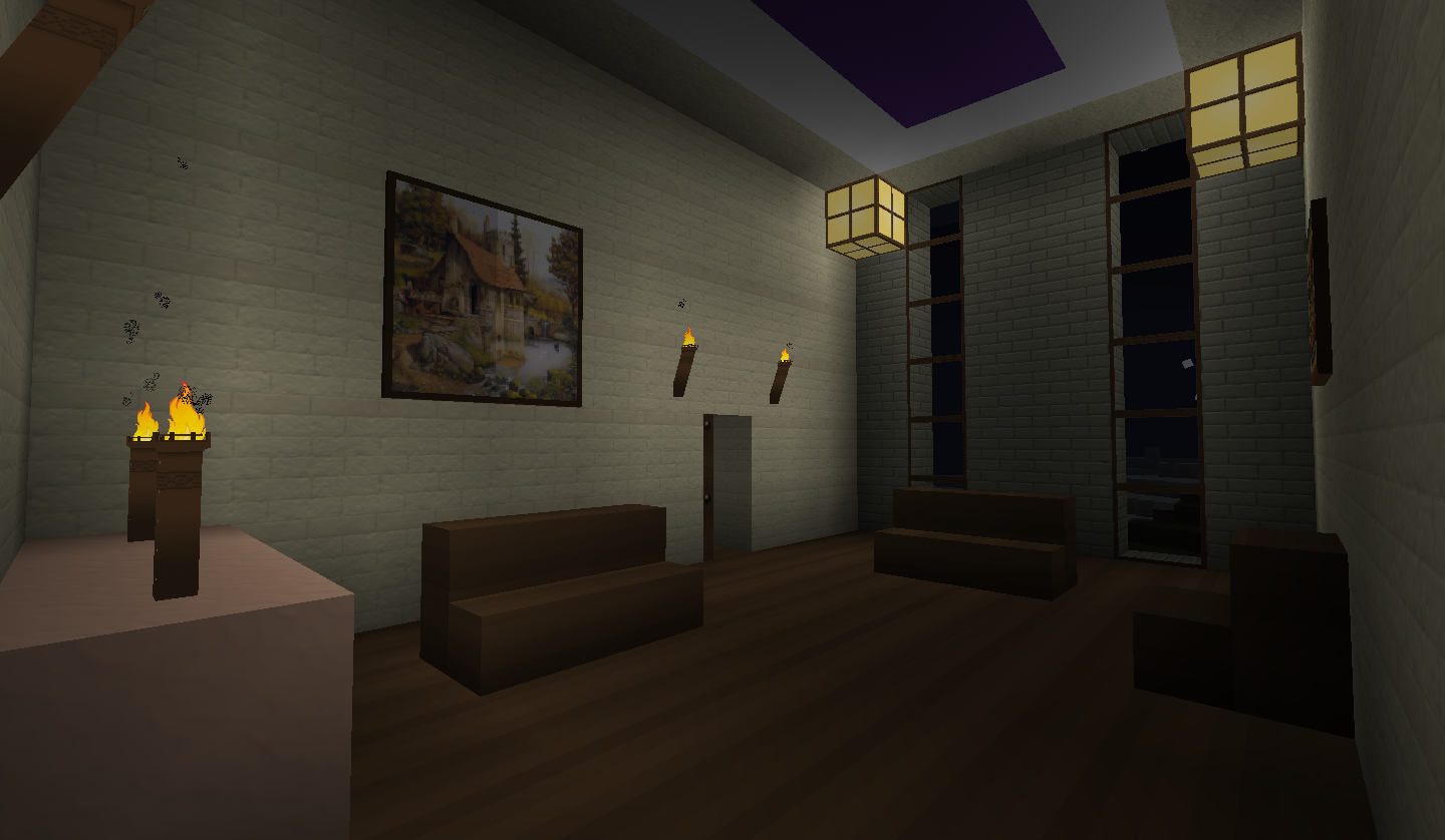 Displaying 16> Images For - Minecraft Bedroom Wallpaper...