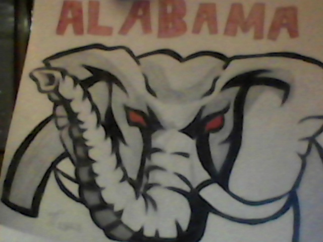 alabama elephant by KitashaS on deviantART