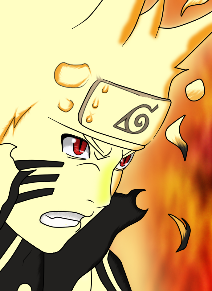 naruto_kyuubi_mode_by_eienhime-d4q9tuh