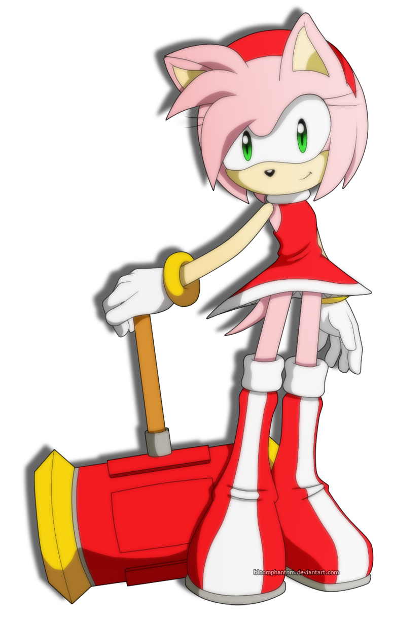 Amy Rose by BloomPhantom