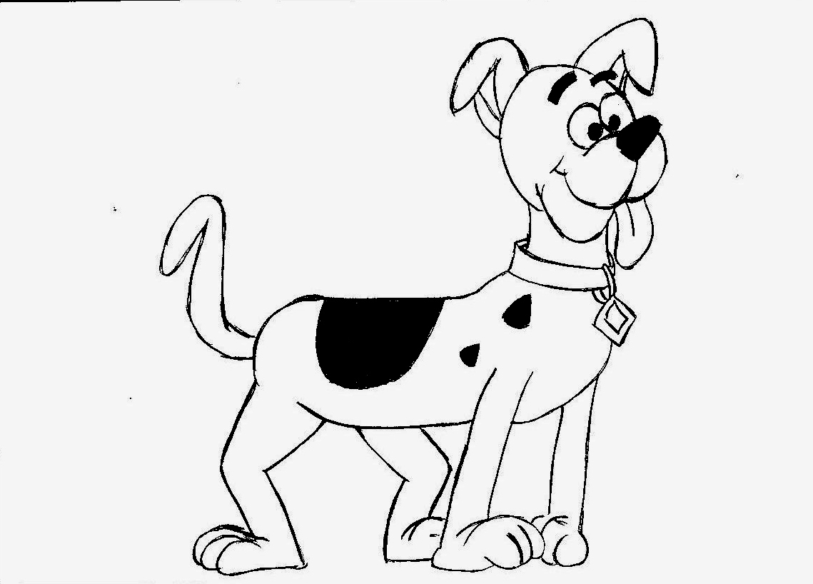 a pup scooby doo coloring pages - photo #16