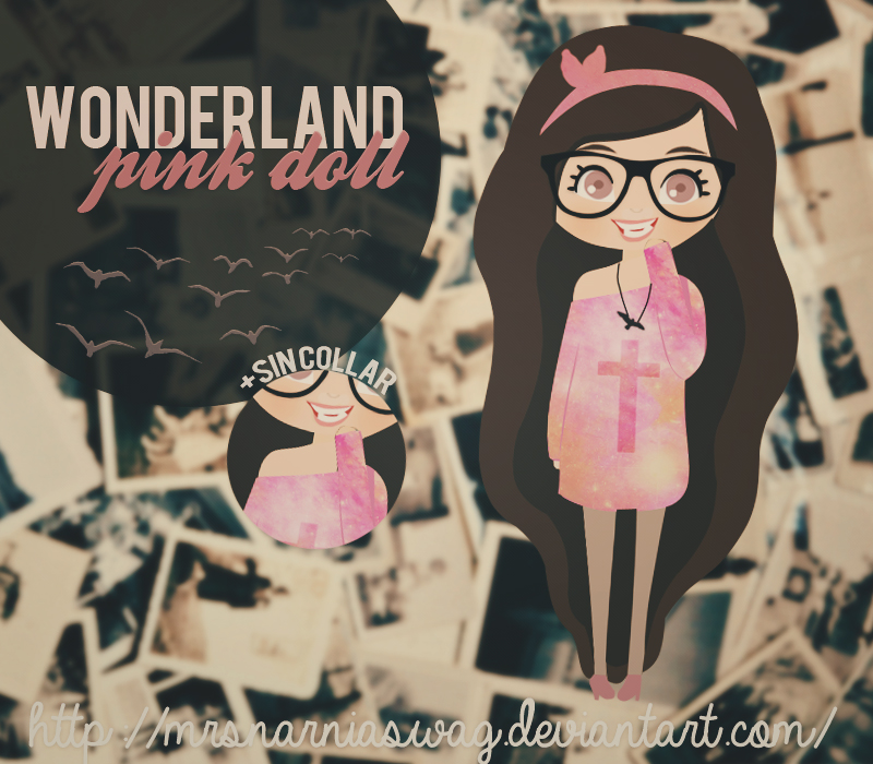 WonderlandPink doll. by MrsNarniaSwag