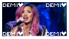 Demi Lovato Stamp by ambominabletoaster