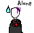 You're not alone-Creepypasta FREE icon by bvun