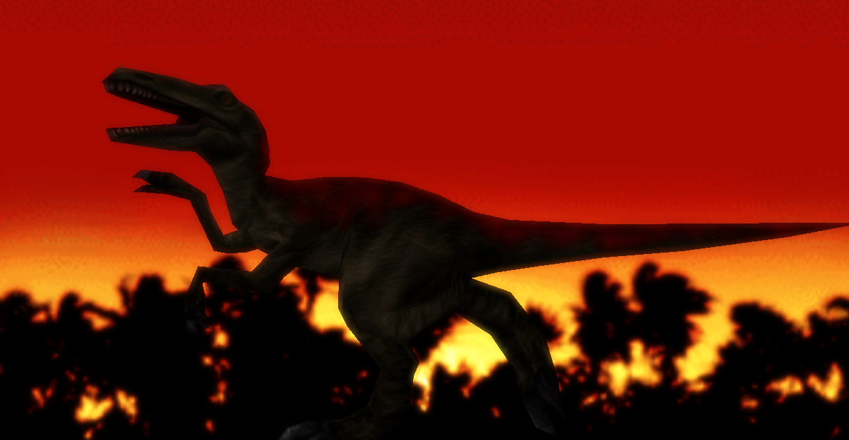 MMD Newcomer Allosaurus + DL by Valforwing