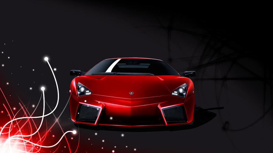 Red Lamborghini Wallpaper by