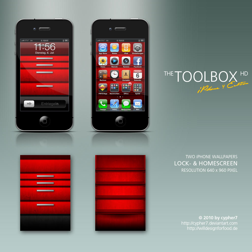 The Toolbox HD : Best iPhone 4 Wallpaper/Background