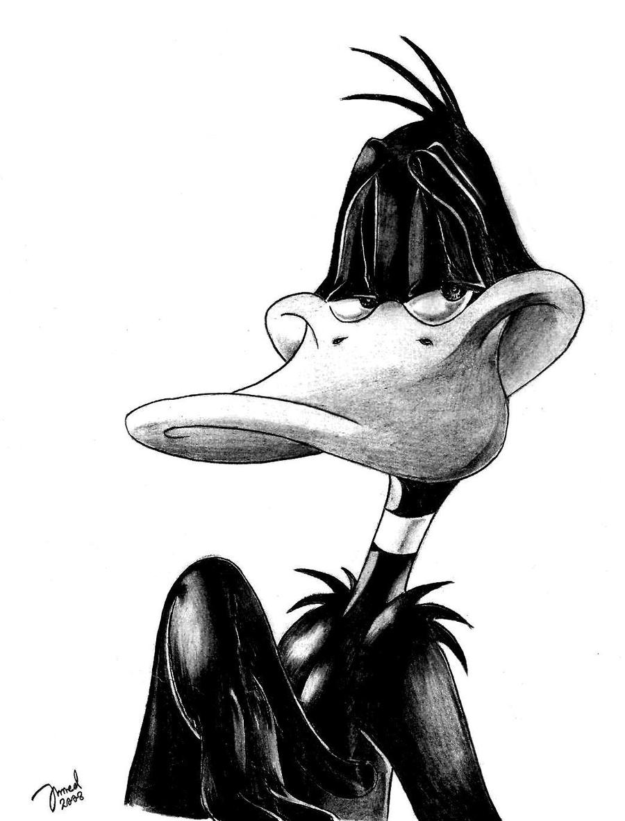 gangster daffy duck coloring pages - photo #36