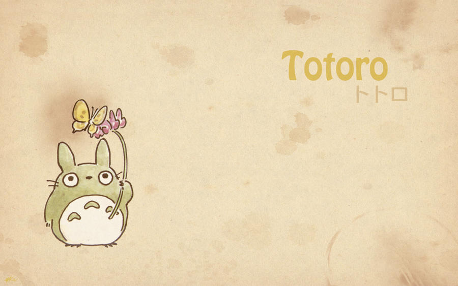 totoro wallpaper. Totoro - Wallpaper 7 by