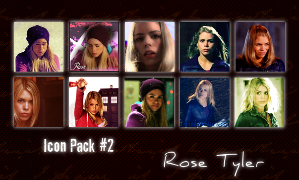 icon rose. Rose Tyler Icon Pack by