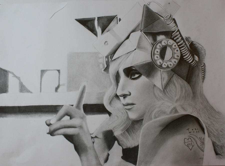 Lady Gaga drawing by AllanDavisArt on deviantART