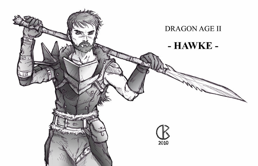 dragon age 2 hawke concept art. Dragon Age 2 Hawke Concept