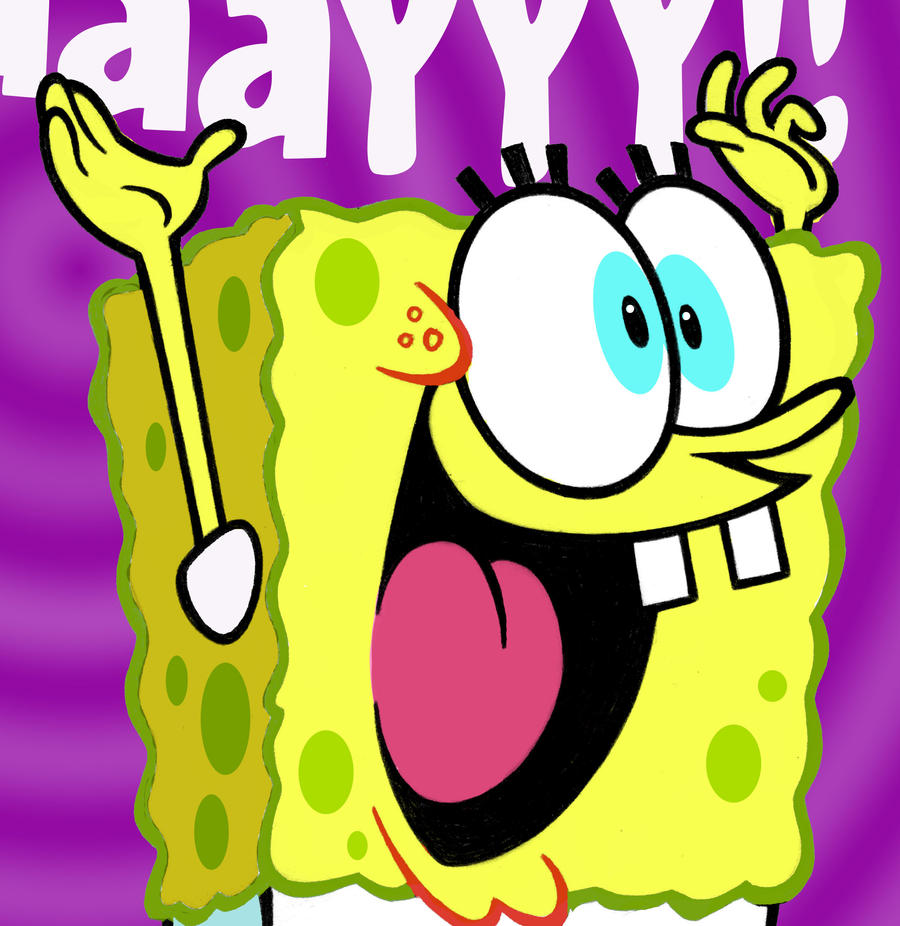 Download this Spongebob Birthday Card Warpywoof picture