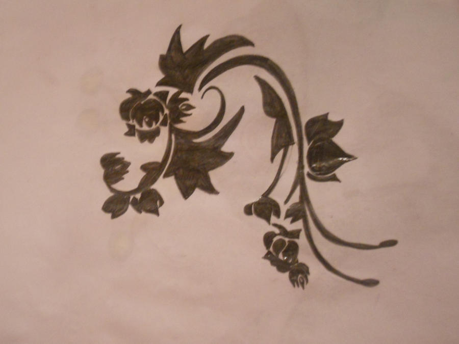 Fantasy Flower | Flower Tattoo