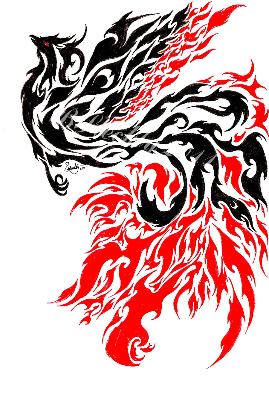 phoenix tattoo designs for