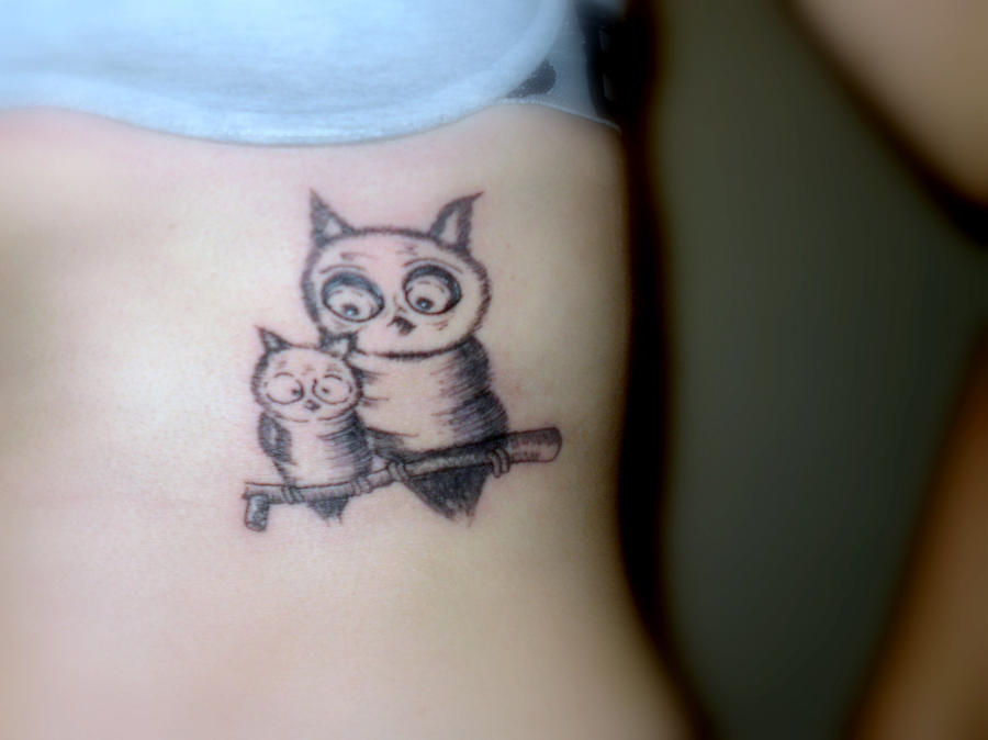 My Newest Owl Tattoo by oooNessaooo on deviantART
