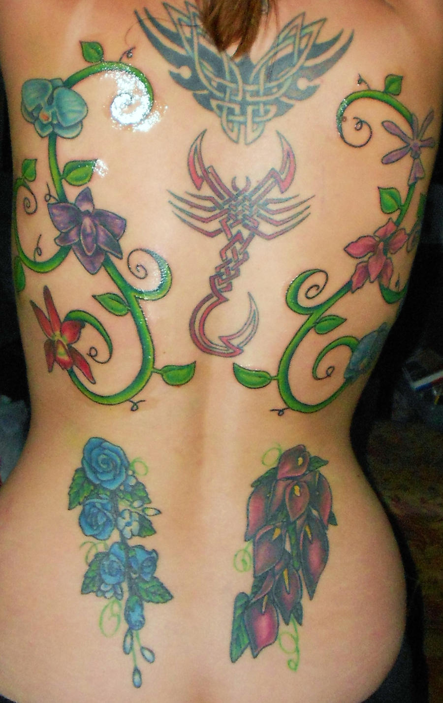 Tattoos Color by