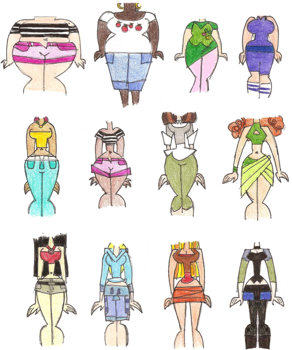 Total Drama All Female Topless 15