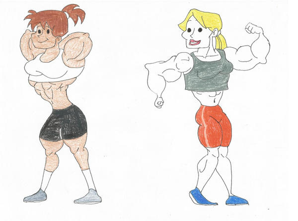 Johnny Bravo Muscle Woman 6