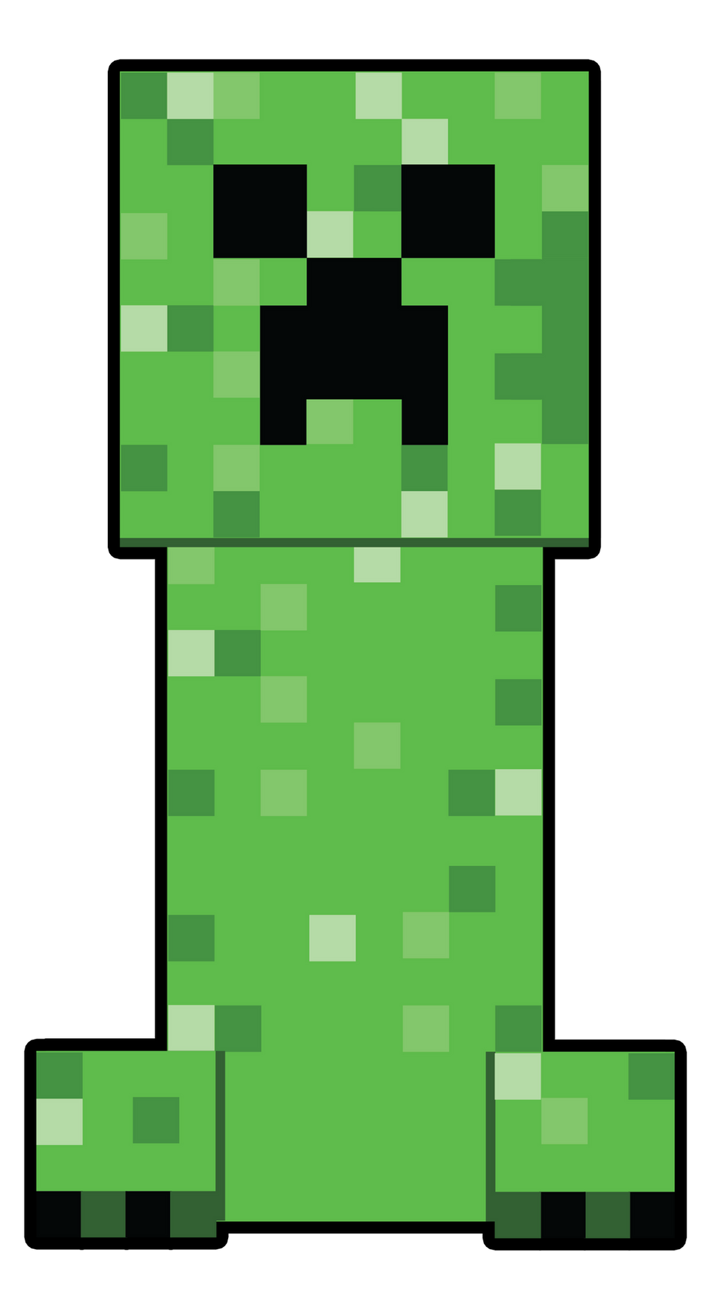 Picture Of A Creeper In Minecraft 