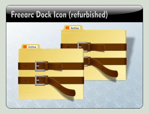 Freearc Dock Icon by LustaufMeer on DeviantArt