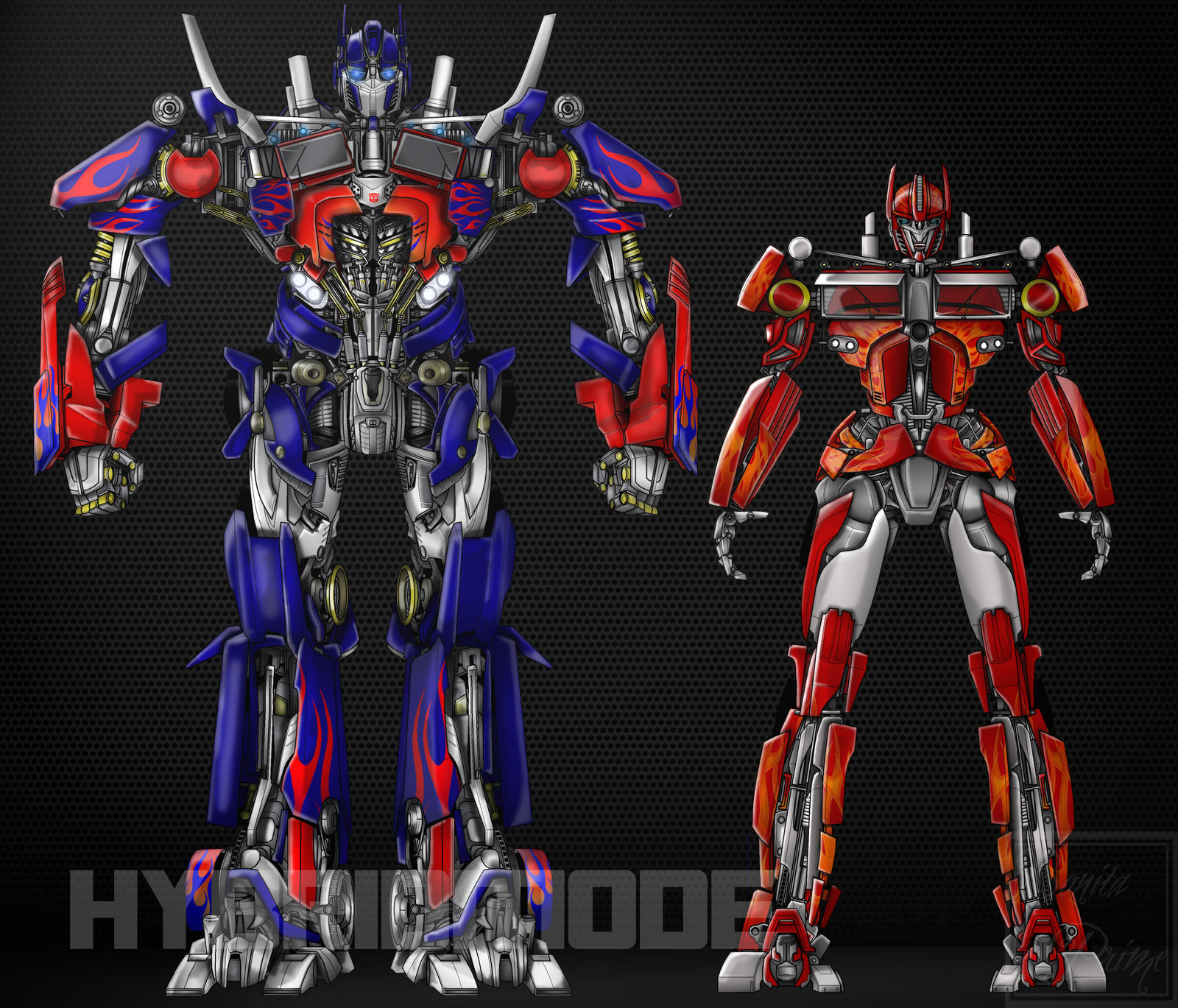 Optimus Prime Size Comparison
